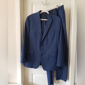 Michael Kors Suit Blue Men's Size 44L